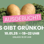 Grünkohlessen: ausgebucht!